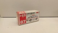 全新中古Tomica 日本製 紅盒 87 Estima Ambulance