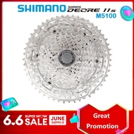 Shimano Deore M5100 DEORE XT M8000 SLX M7000 Cassette 11 Speed MTB 11-42T 11-46T 11-51T Cogs จักรยานเสือภูเขาเฟืองจักรยานอุปกรณ์เสริม Store