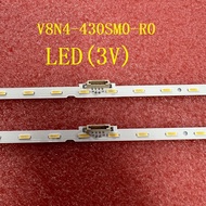 cod 28LED(3V) LED Strip(2)for Samsung UE43NU7470 UE43RU7410U UE43RU7025K UE43RU7400 V8N4-430SM0-R0 B