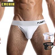 [CMENIN Official Store] G String For Men PUMP (1 Pieces) LOGO ตาข่ายเซ็กซี่ชุดชั้นในชาย Thong Mens Jockstrap ขายร้อน Thongs Jockstrap ผู้ชายและ G สตริงชุดชั้นใน CMENIN ระบายอากาศชุดชั้นในการ์ตูน PU001