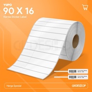 Yupo Label 90 x 16 90x16 mm/ 90x16mm 1 Line 2500 Pcs Stickers