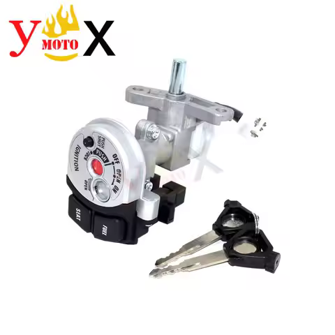 New Scooter Bike Electric Start Ignition Switch Fuel Seat Button W/ Key For Yamaha NVX AEROX 155 NVX