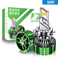 [Duoduogo] 190W High Power led Headlight H1 H4 H7 9005 Three Copper Tube Super Bright