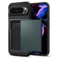 SPIGEN เคสสำหรับ Pixel 9 Series [Slim Armor CS] Card Holder Case with Slim Fit Dual Layer Protection