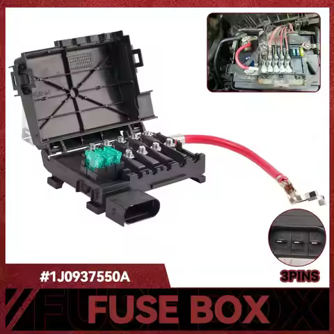Fuse Holder Box Battery Terminal For VW Beetle Golf City Jetta Bora MK4 99-04 Audi A3 S3 Seat Toledo