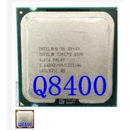 Cpu Q8400 socket 775 for desktop computer Q6600 Q8400 Q9500