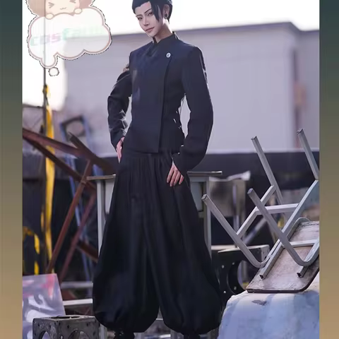Anime Jujutsu Geto Suguru Cosplay Costume Kaisen Ieiri Shoko Cos Uniform Satoru Gojo Suits Party Hal