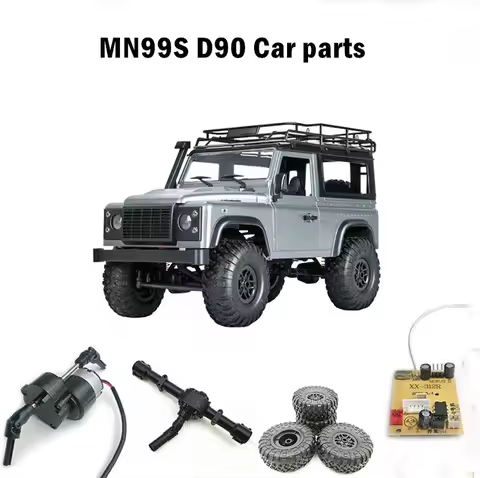MN D99s D90 RC Car spare parts tire motor Shock Remote control Receiving board Sticker Light line tr