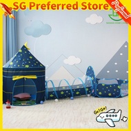 Children's Tent Set Ocean Ball Pool Tunnel Indoor Game House Baby Play House 2D5B JV2U KUIG