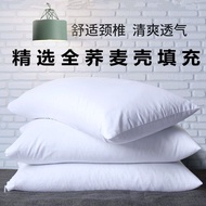 K-Y/ 【Rolai Home Textile】Buckwheat Hull Pillow Healthy Pillow Adult Buckwheat Hull Pillow Core Sleep Helping Pillow Chil