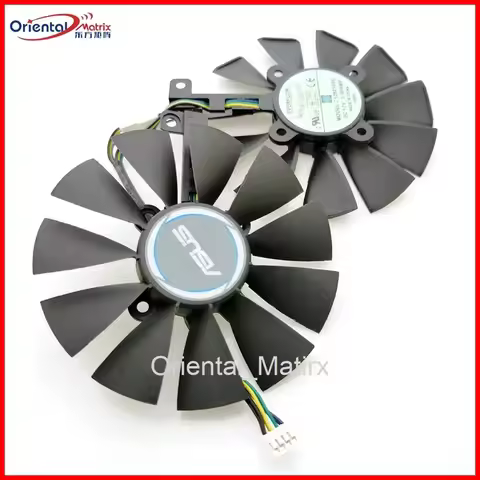T129215SU 12V 0.5A 87mm VGA Fan For ASUS GTX1050TI GTX1060 GTX1070 RX480 Graphics Card Cooler Coolin