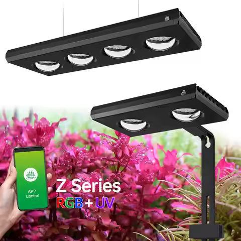 Week Aqua Z250Pro/Z400Pro RGB+UV Full Spectrum Water Grass Light Native Sunrise Sunset Lamp for Fres