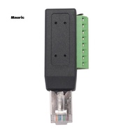 RJ45  Terminal Connector RJ45 Solderless 8-Pin Terminal Block Adapter