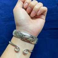 Liquidation of bracelets, classic ethnic style spiral lotus leaf flower bracelet, fashion I bought a