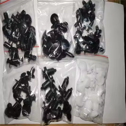 6 Size 100pcs Auto Fastener Clip Mixed for Honda Mugen Power Civic Accord CRV Hrv Jazz