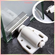 Yoo Magnetic Push To Open Touch Latches Glass Door Hinge Clamp Display Cabinet Hinge