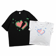 1 Set Baju Couple  | Baju Couple Pasangan | Kaos Crop top | Cotton 24s - Couple Crown