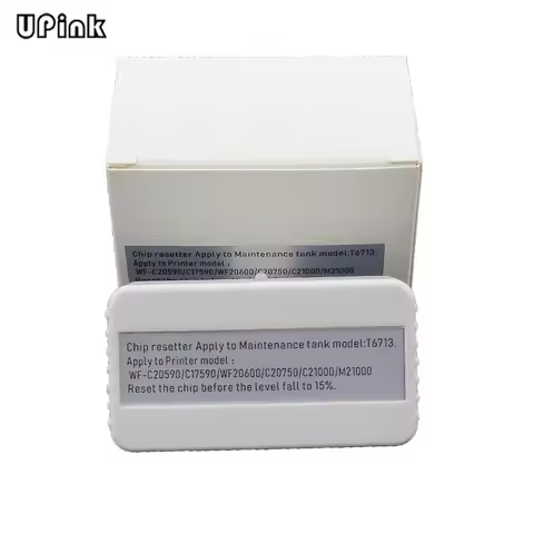 C13T671300 T6713 Maintenance Ink Tank chip resetter For Epson WF-M21000/M20590D/C21000/C20750/C20600