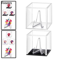 [AbabixaMY] Guitar Pick Display Box, Guitar Pick Box with Stand, 1.97 X 1.97 X 1.97 Inches, Collecti