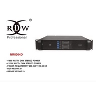 power amplifier RDW ORIGINAL NR 8004D / NR8004D