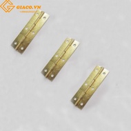 Yellow rectangular hinge 59x20mm(10 pieces)