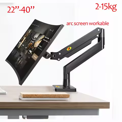 NB G40 G45 Gas Spring Arm 22-40 inch Screen Desktop Monitor Holder 360 Rotate 3-12KG 3-15kgs Monitor