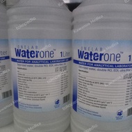 Aquabidest Waterone 1 liter/Botol Onelab