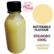 Buttermilk Flavor 150G | 350G Perisa Buttermilk | Buttermilk Esen (Halal) by Azim Bakery