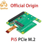 Raspberry Pi 5 Official Original PCIe to M.2 NVMe SSD Raspberry Pi M.2 HAT+ Board For Pi5