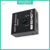 Mojito Two HDTV Input Switches 4K UHD 4K 60Hz Splitter for Laptop Bluray Player