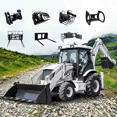 40-30C Ce Certified Backhoe Loader Euro 5 Emission Heavy Duty Hydraulic Machinery For Construction A