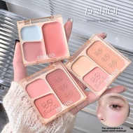 3 Colors Blush Palette Matte Blush For Makeup Brightening Blush Face Makeup Cosmetic P2k1