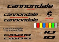 Cutting stiker sepeda Fixie Cannondale Sticker Sepeda Roadbike Cannondale 1 Set sesuai gambar