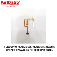 FLEX OPPO REALME C35/REALME 8I/REALME 9I/OPPO A76/A96 4G FINGERPRINT GREEN