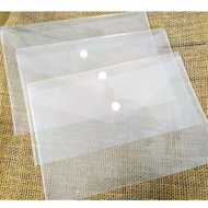 Combo of 5 clear bags size B5 TCTA5 - Dimensions 20 x 27.5cm - Fits notebooks, test papers...size B5