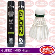 Shuttlecock 3 in 1 GLIDEZ M 80 BLACK Kok 3in1 M80 Maxbolt Badminton Bulutangkis Original