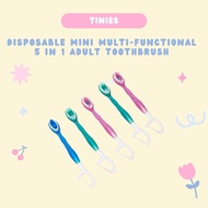 5 In 1 Disposable Toothbrush (1 pcs) All in One