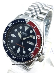 Seiko Iconic SKX009K2 200m WR Divers Watch Jubilee Bracelet Pepsi Bezel Rare Discontinued   skx009  skx009k