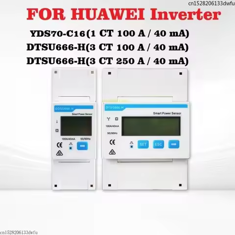 CHINT Single Three Phase DIN Rail Modbus for HUAWEI Inverter Smart Energy Power Meter DDSU666-H DTSU