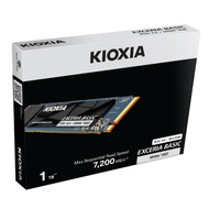 KIOXIA EXCERIA BASIC 1TB / 2TB PCIe Gen4x4 NVMe 2.0d Tech BiCS FLASH M.2 2280 SSD / Read Write Up to