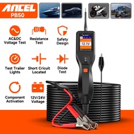 ANCEL PB50 12/24V car electrical circuit tester probe pen voltage tester resistant Power probe Kit f