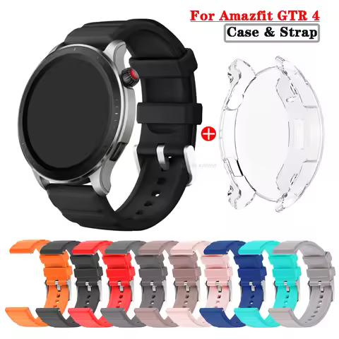 Silicone Bracelet For Amazfit GTR 4 strap Smartwatch wristband For Amazfit GTR4 GTR 3 GTR3 Pro GTR 4