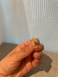 Tiffany infinity rose gold earrings