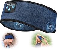 Perytong Sleep Headphones Bluetooth 5.4 Headband, Wireless Headphones Earbuds Earphones Sweatproof f