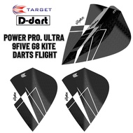 TARGET DARTS FLIGHT- Power Pro.Ultra 9Five G8 Kite Dart Flights (3Pcs/Pack)