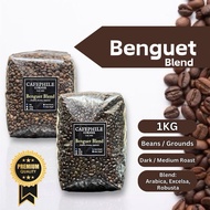 Benguet Blend Coffee Beans and Ground Baguio (1kg)