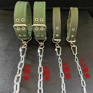 Anti-Bite Dog Leash Lengthened Bold Dog Tie Chain Dog Chain Dog Collar Iron Chain Dog Leash Dog Leas