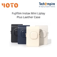 Fujifilm Instax Mini LiPlay+/Liplay Plus Leather Case Cover with Shoulder Strap for Fujifilm Instax 