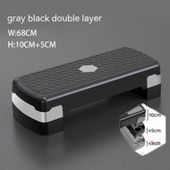 Height Adjustable Aerobic Stepper Gym Anti-slip Exercise Step Block Board Household Cardio Fitness T