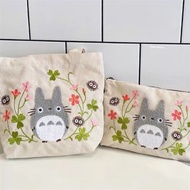 龍貓 宮崎駿 totoro 實用袋 收納袋 環保袋 帆布包 單肩包 化妝包